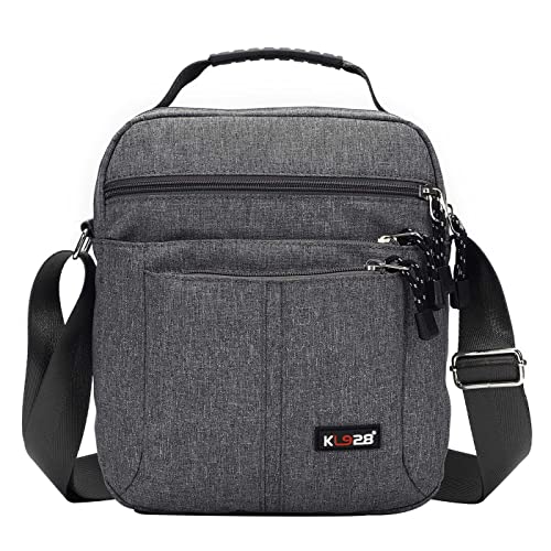 Men's Messenger Bag Crossbody Shoulder Bags Travel Bag Man Purse Casual Sling Pack for Work Business