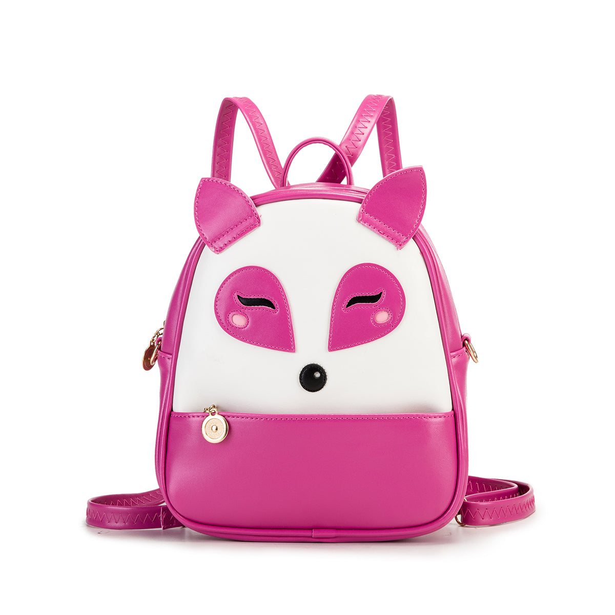 Girls Mini Backpack Toddler 3D Animal Casual Daypack PU Leather Preschool Convertible Bag Shoulder Bag Gift for Kids and Girls