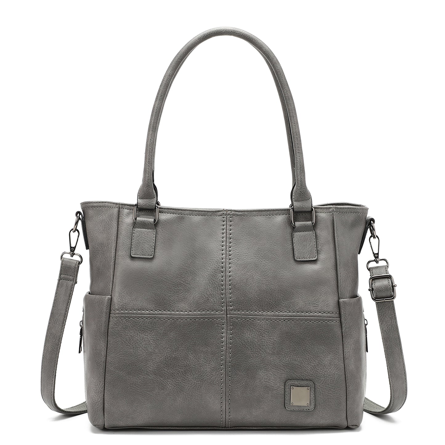 Soft PU Leather Handbags Large Capacity Purse Fashion Crossbody Top Handle Satchel