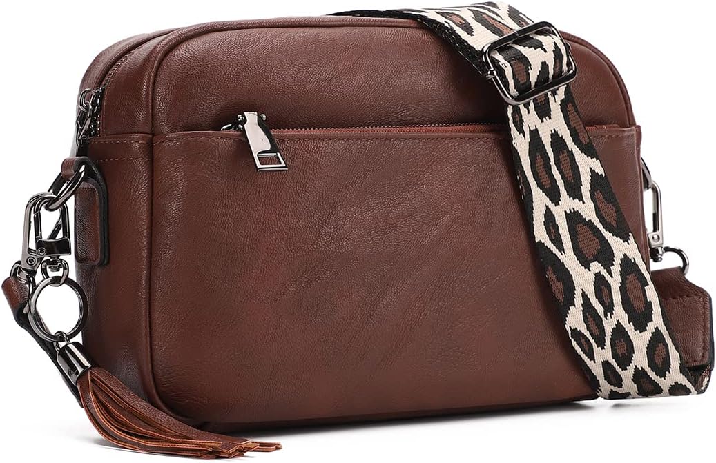 Small Crossbody Bag Cell Phone Purse Soft FAUX Leather Wallet with Adjustable Strap Shoulder Handbags