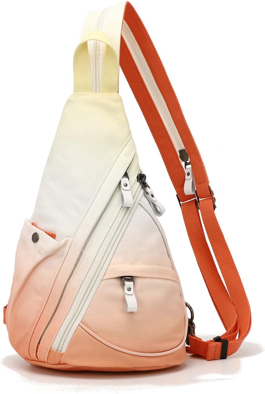 Canvas Sling Bag - Small Crossbody Backpack Shoulder Casual Daypack Unisex Rucksack