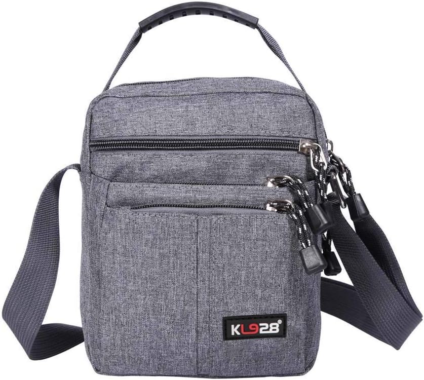 KL928 Men's Messenger Bag - Crossbody Shoulder Bags Travel Bag Man Purse Casual Sling Pack for Work Business