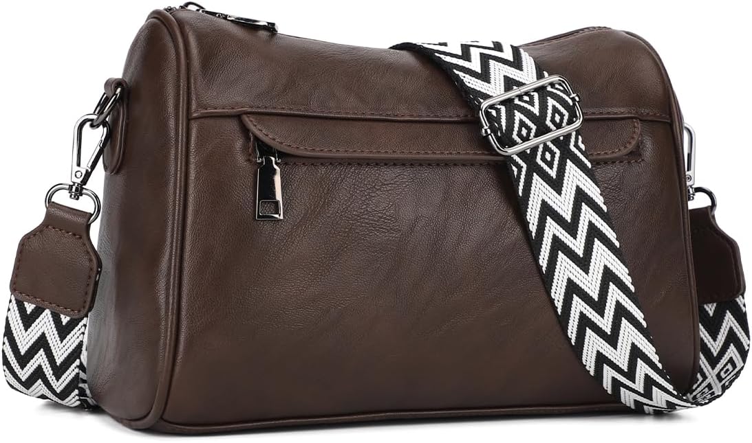 Crossbody Purses for Women Shoulder Bags with 2 Straps