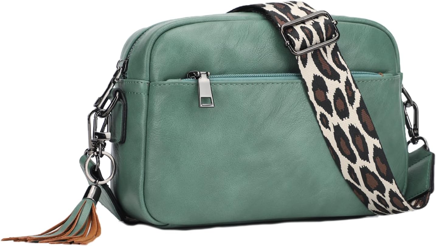 Small Crossbody Bag Cell Phone Purse Soft FAUX Leather Wallet with Adjustable Strap Shoulder Handbags