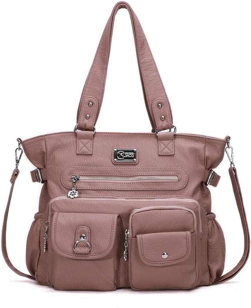 KL928 Large Purses for Women Shoulder Bag Tote Handbags Stylish Vegan Leather Hobo Bags Ladies