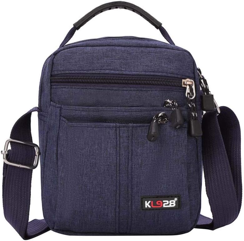 KL928 Men's Messenger Bag - Crossbody Shoulder Bags Travel Bag Man Purse Casual Sling Pack for Work Business