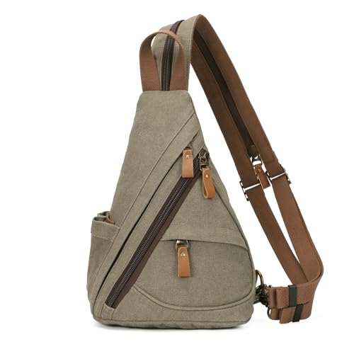 KL928 Sling Bag - Small Crossbody Backpack Shoulder Casual Daypack Unisex Rucksack