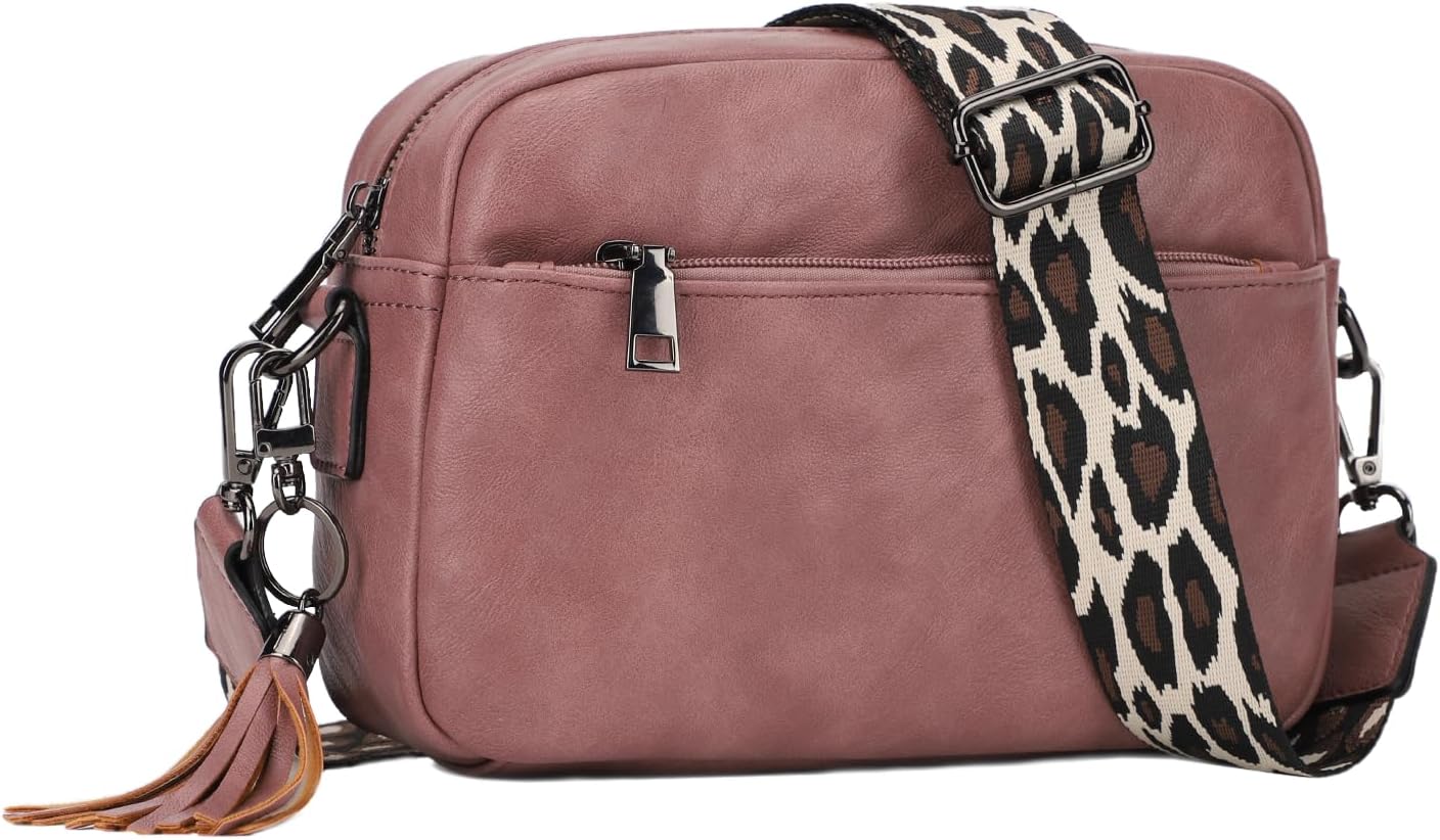 Small Crossbody Bag Cell Phone Purse Soft FAUX Leather Wallet with Adjustable Strap Shoulder Handbags