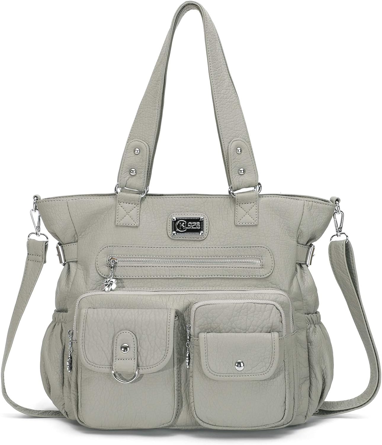 KL928 Large Purses for Women Shoulder Bag Tote Handbags Stylish Vegan Leather Hobo Bags Ladies