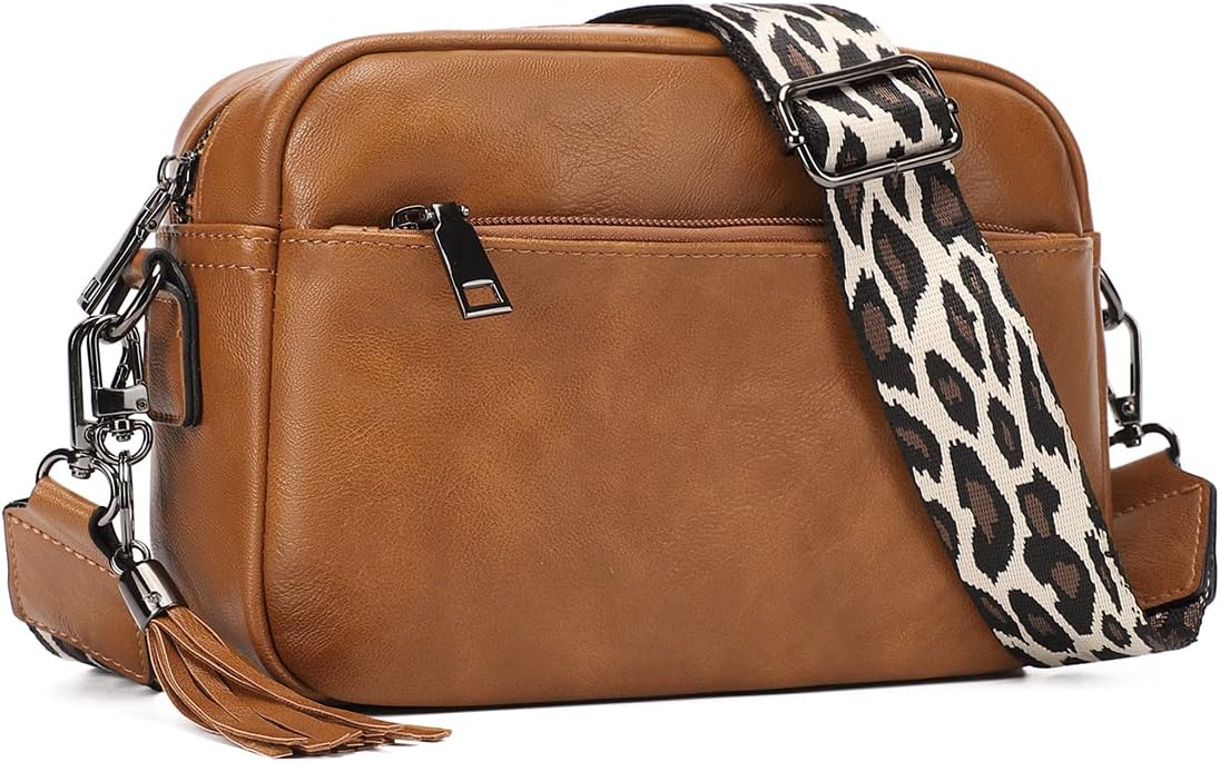 Small Crossbody Bag Cell Phone Purse Soft FAUX Leather Wallet with Adjustable Strap Shoulder Handbags