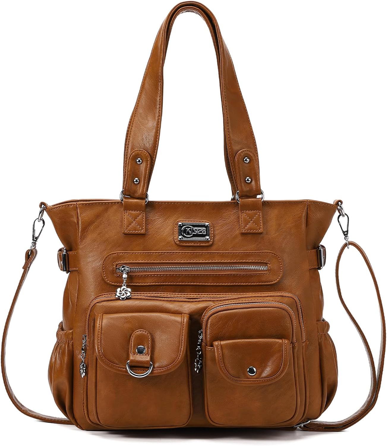 KL928 Large Purses for Women Shoulder Bag Tote Handbags Stylish Vegan Leather Hobo Bags Ladies