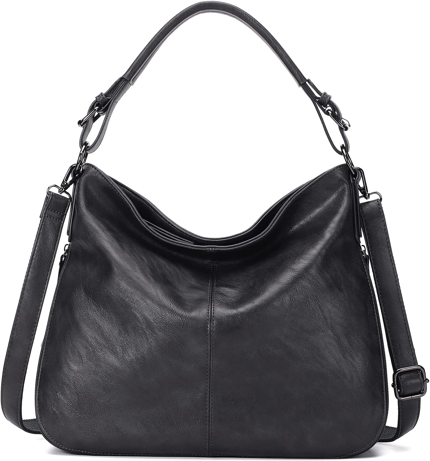 KL928 Large Purses for Women PU Leather Shoulder Handbag Crossbody Hobo Bags Ladies Tote Bags with Adjustable Shoulder Strap