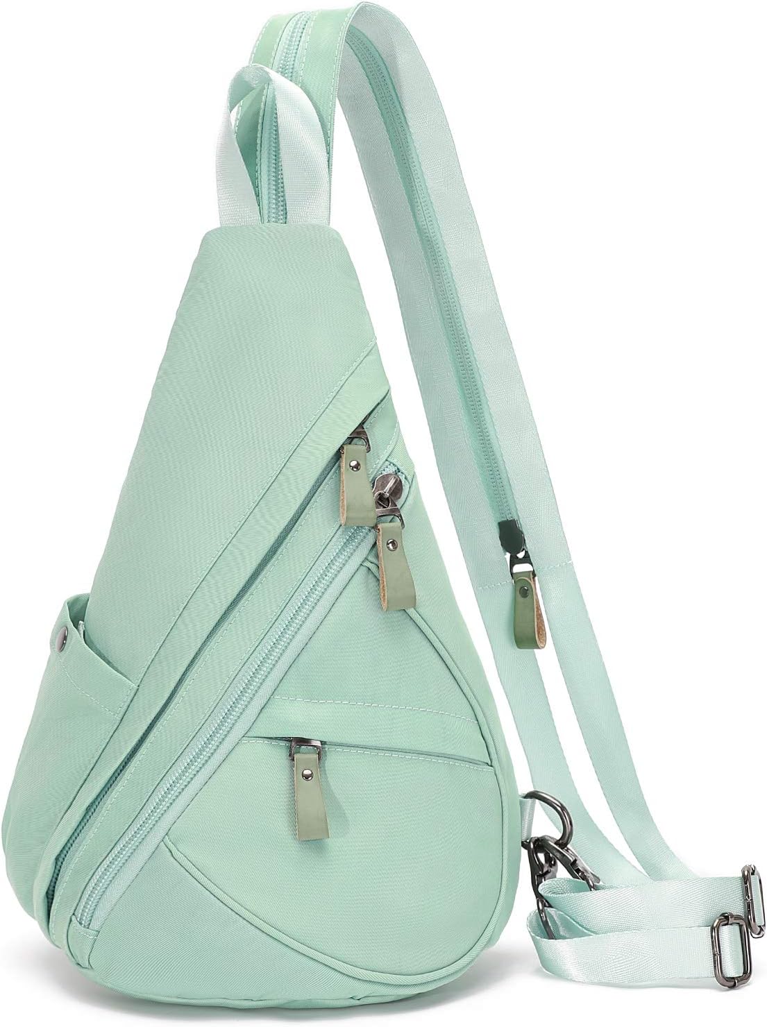 KL928 Nylon Sling Bag - Small Crossbody Backpack Shoulder Casual Daypack Multipurpose Rucksack for Men Women