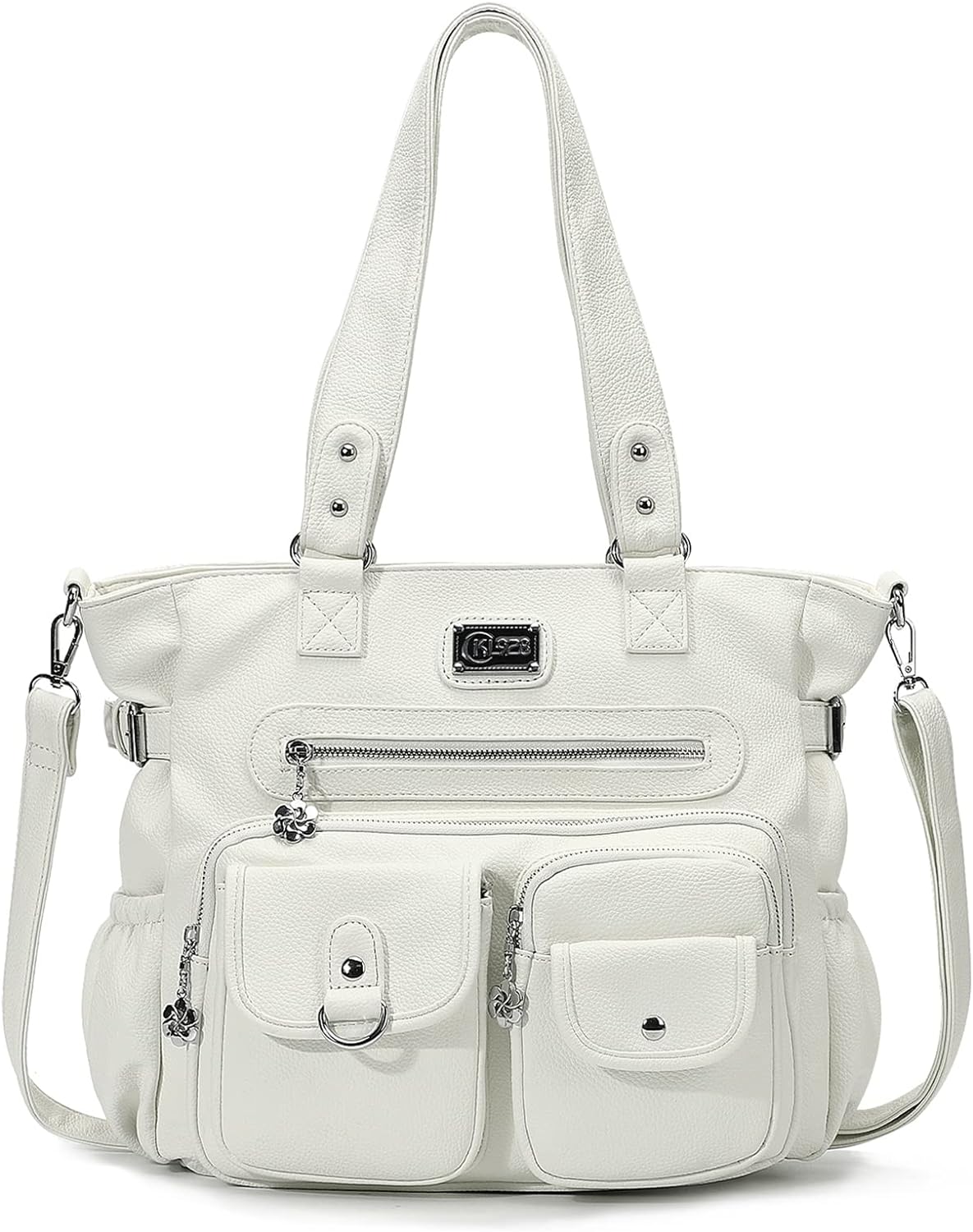 KL928 Large Purses for Women Shoulder Bag Tote Handbags Stylish Vegan Leather Hobo Bags Ladies