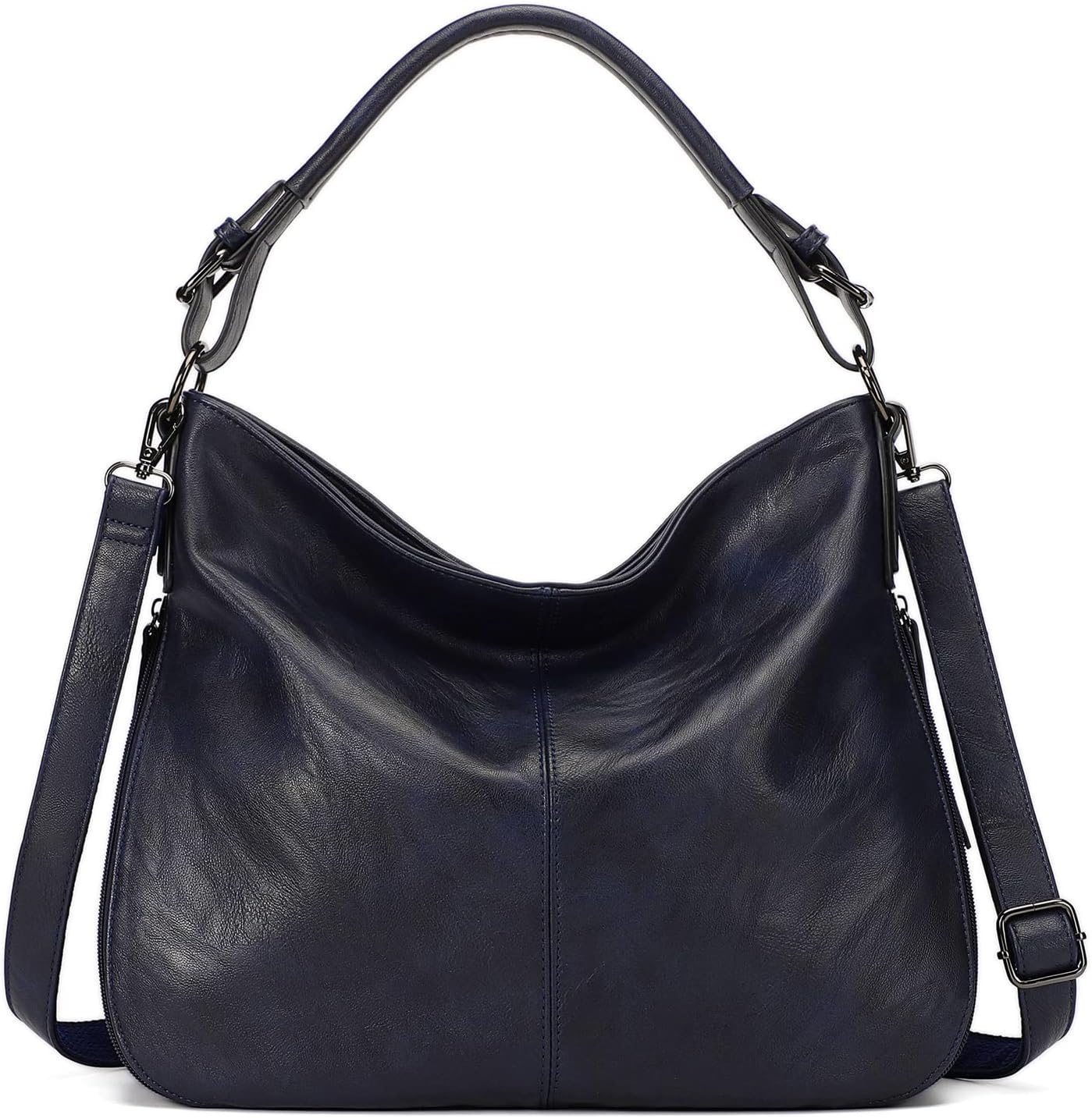 KL928 Large Purses for Women PU Leather Shoulder Handbag Crossbody Hobo Bags Ladies Tote Bags with Adjustable Shoulder Strap