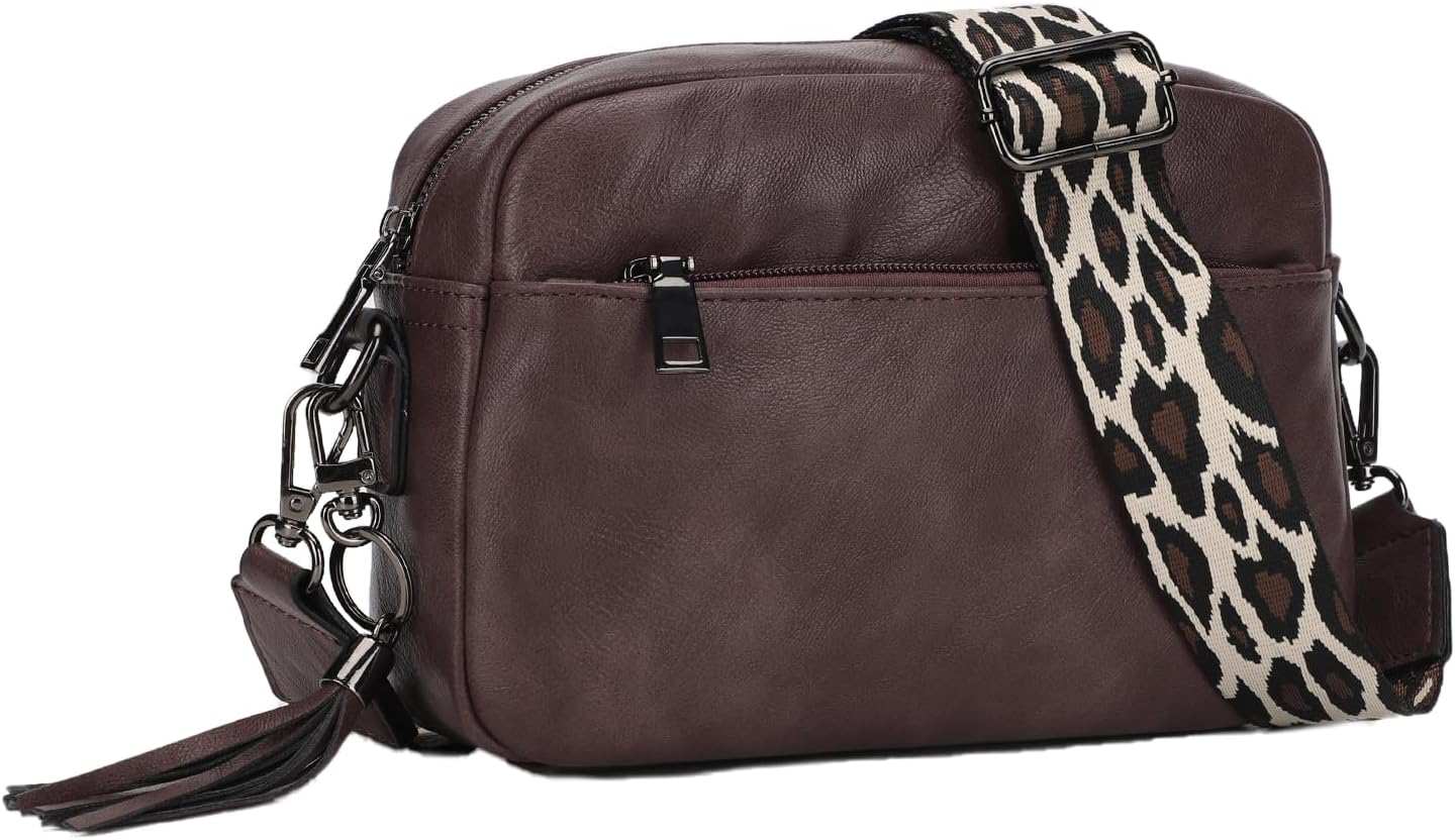 Small Crossbody Bag Cell Phone Purse Soft FAUX Leather Wallet with Adjustable Strap Shoulder Handbags
