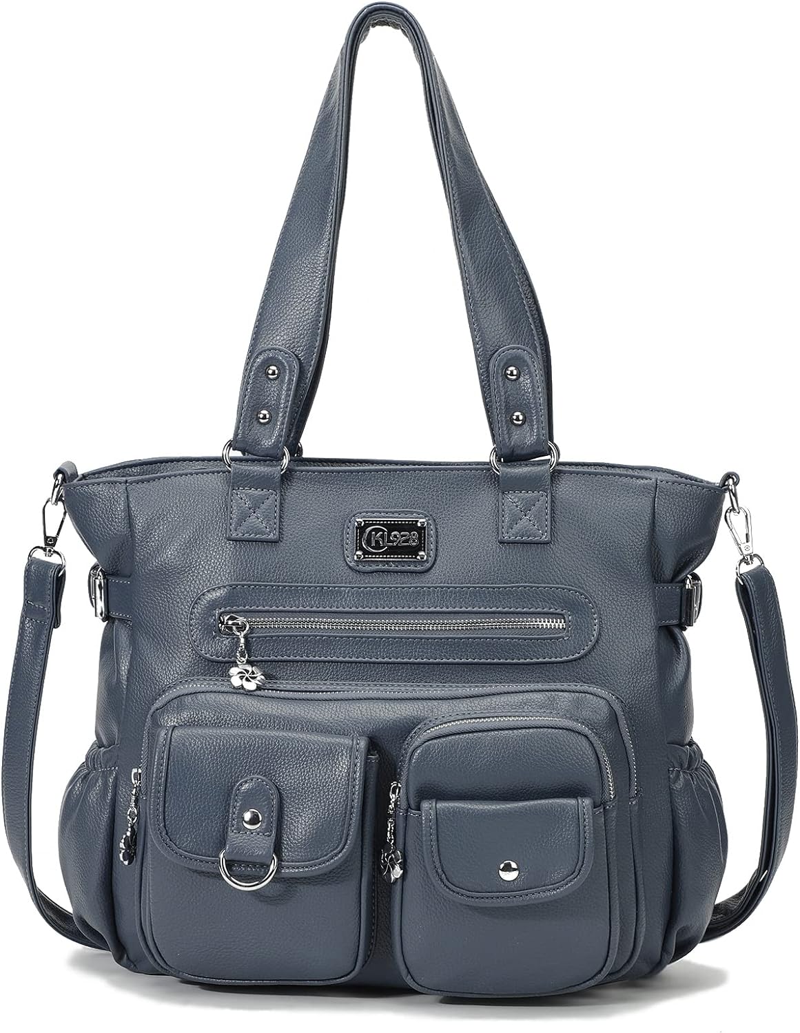KL928 Large Purses for Women Shoulder Bag Tote Handbags Stylish Vegan Leather Hobo Bags Ladies