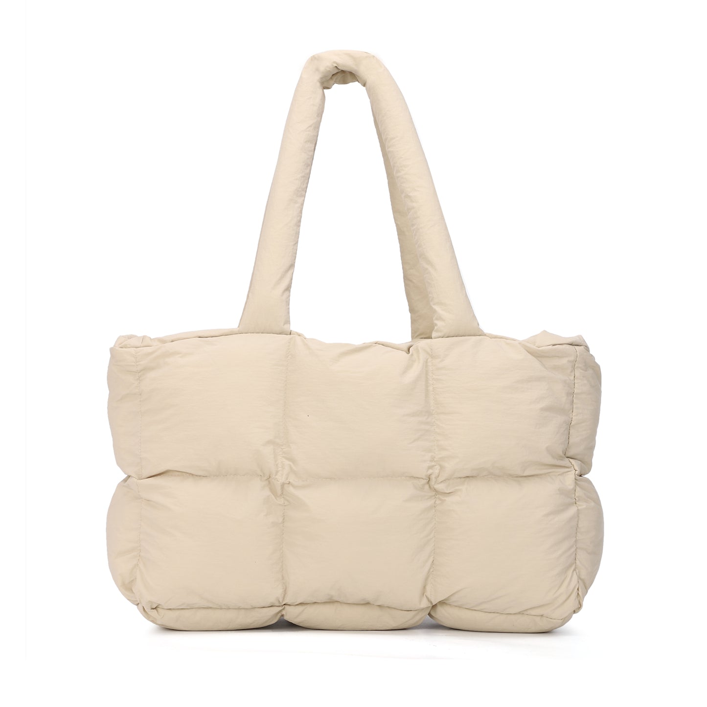 Quilted Handbags Puffer Styled Purse for Lady Daily Use