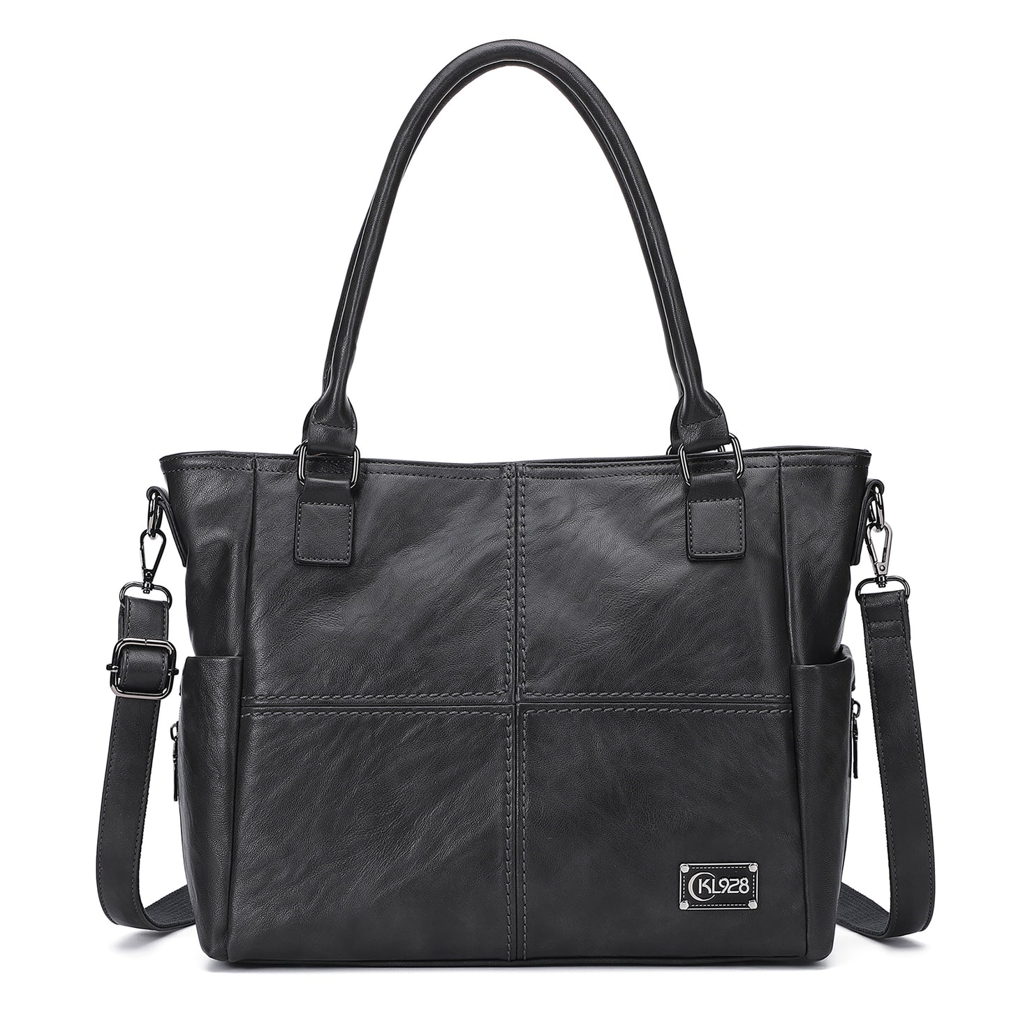 Soft PU Leather Handbags Large Capacity Purse Fashion Crossbody Top Handle Satchel