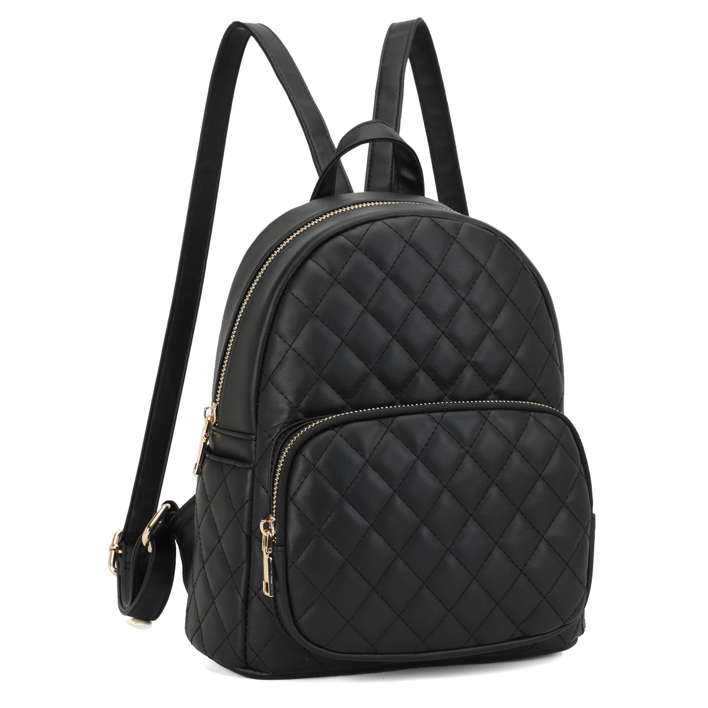 Mini Backpack for Women Quilted PU Leather Backpack Purse Designer Satchel Bag Small Casual Daypack