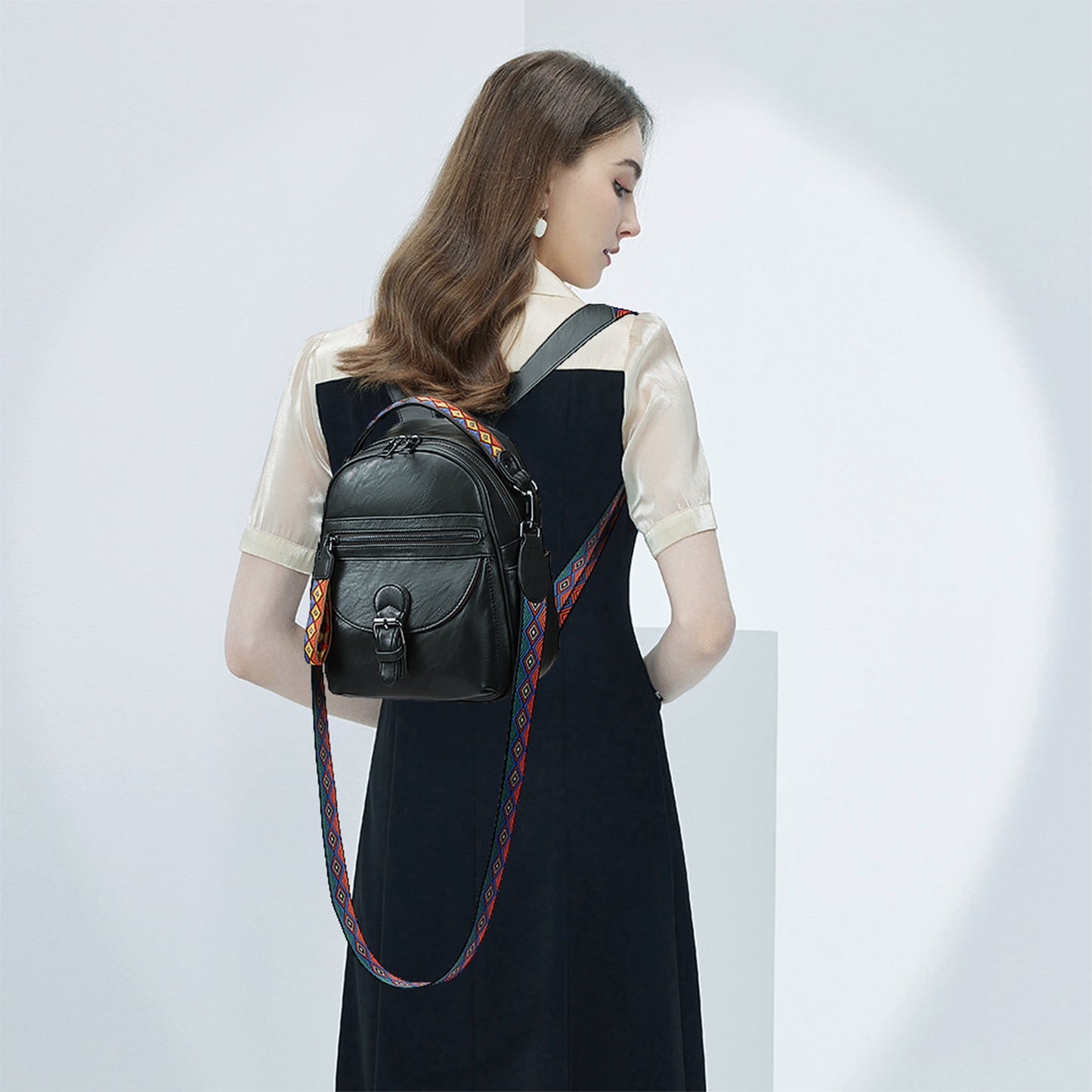 Small Daypack Backpack Purse for Women Fashion Shoulder Backpack Handbags ladies