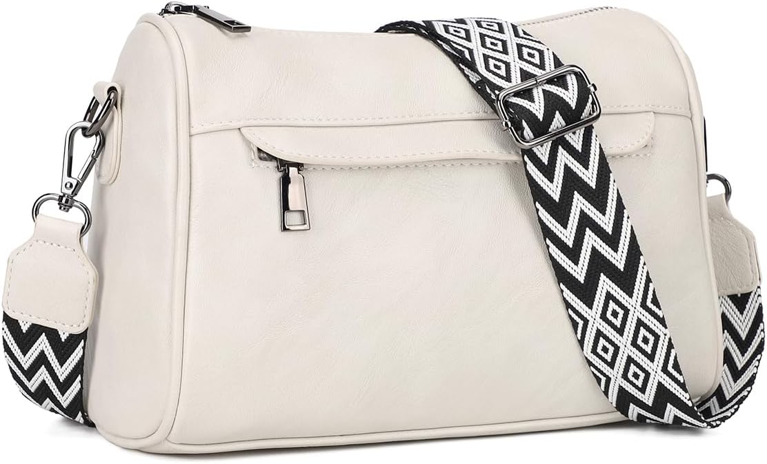 Crossbody Purses for Women Shoulder Bags with 2 Straps