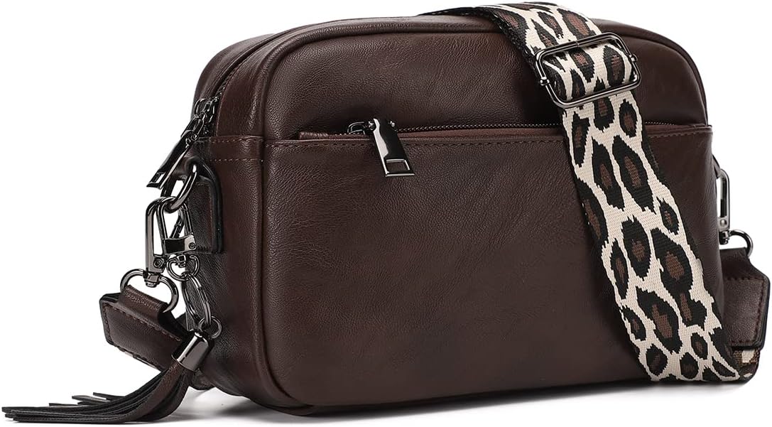 Small Crossbody Bag Cell Phone Purse Soft FAUX Leather Wallet with Adjustable Strap Shoulder Handbags