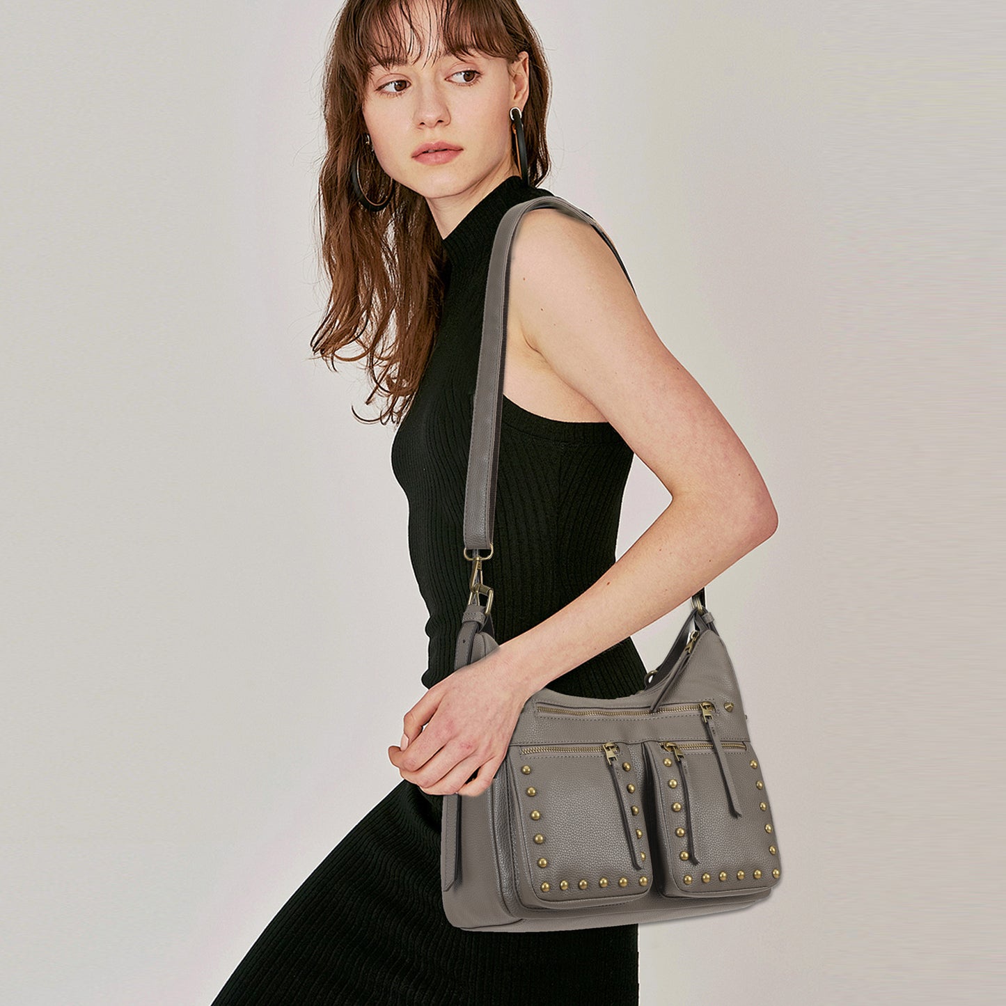 Crossbody Purse Ladies Handbags Chic Shoulder Bags