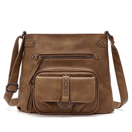 KL928 Crossbody Bags for Women Shoulder Handbags Sling Bag Soft FAUX Leather Shoulder Purses